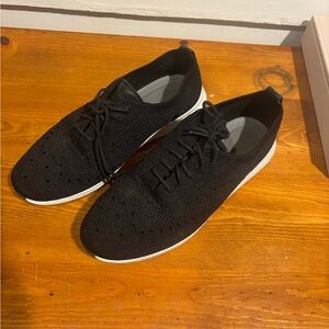 Cole Haan Black Knit Women's Sneakers
